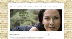 Desktop Screenshot of estefaniaperdomo.com