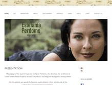 Tablet Screenshot of estefaniaperdomo.com